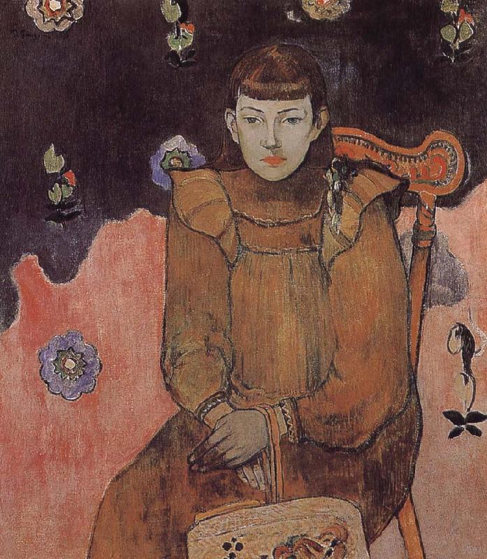 Girl portrait, Paul Gauguin